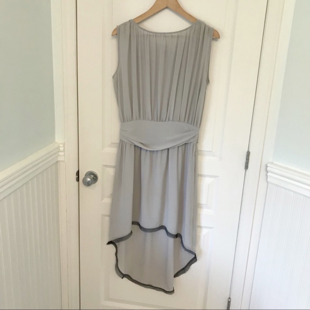 Revolve House Of Harlow 1960 Grey Chiffon Dress - Picture 4 of 7